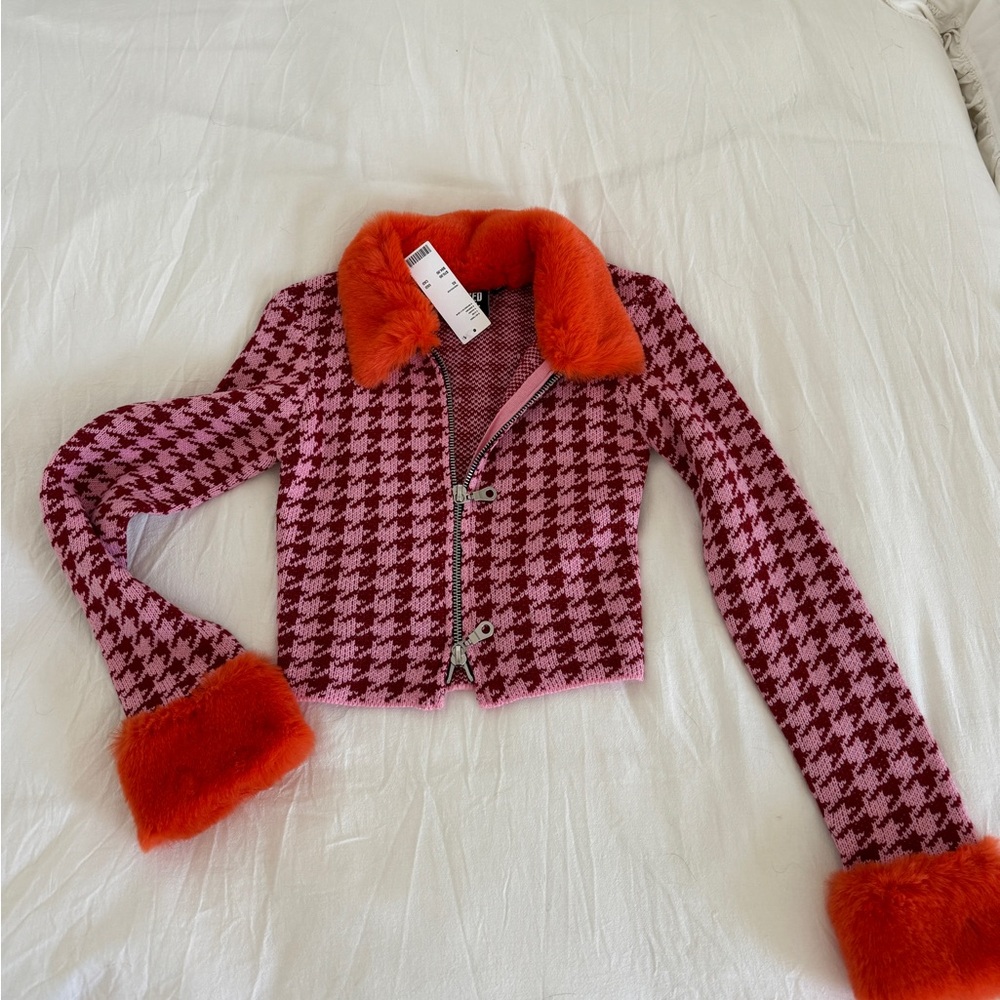 Ragged Priest furry sweater size XS